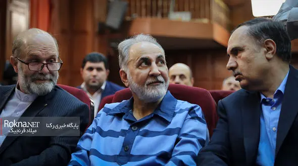 عکس های دیده نشده از رفتارهای نجفی در جلسه دادگاه ! 