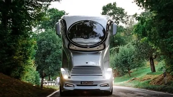 لاکچری‌ترین خانه متحرک در جهان + عکس