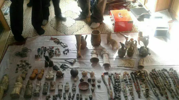 لو رفتن  اتوبوسی پر از گنج طلایی در مرز بازرگان + عکس 