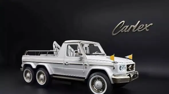 راز مرسدس بنز 6 چرخه / برای کدام شخصیت مذهبی ساخته شده است؟