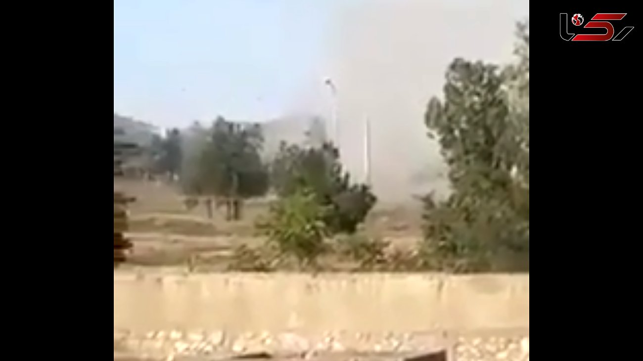 ببینید / سقوط بالگرد طالبان در پایتخت افغانستان+فیلم