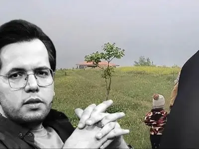 نگاهی دیزاین شیک کیک حامد سلطانی مجری برنامه سال تحویل با یک عکس عاشقانه برای سالگرد ازدواجشان با همسر دومش / عاشقانه های آقای مجری و همسر محجبه اش