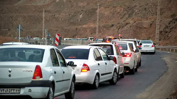 محدودیت ترافیکی درجاده کرج - چالوس اعمال می شود