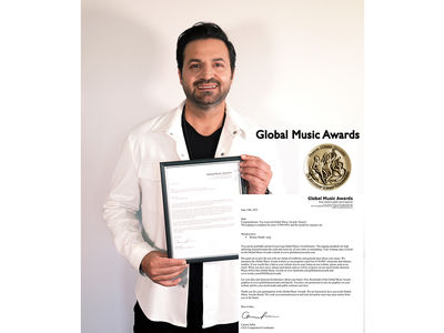 حمیدرضا نصرالهی برنده مدال برنز فستیوال جهانی موسیقی Global Music AWard 