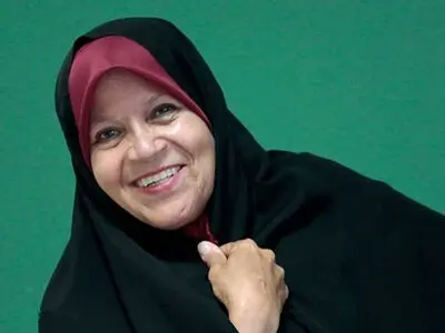 عکس سفر در زمان / تصویر اوج جوانی فائزه هاشمی دخترآیت الله رفسنجانی» در 25 سالگی 