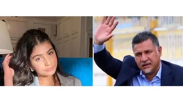 فیلم / حضور دختر علی دایی در ویلای لاکچری پدرش / سگ غول پیکرش را ببیند