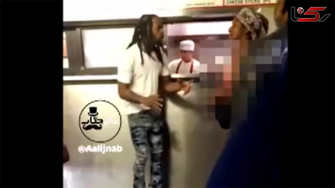 ببینید / لحظه کشتن مرد جوان توسط دختر ۱۴ ساله پس از مشت‌های سهمگین به صورت مادر! + فیلم