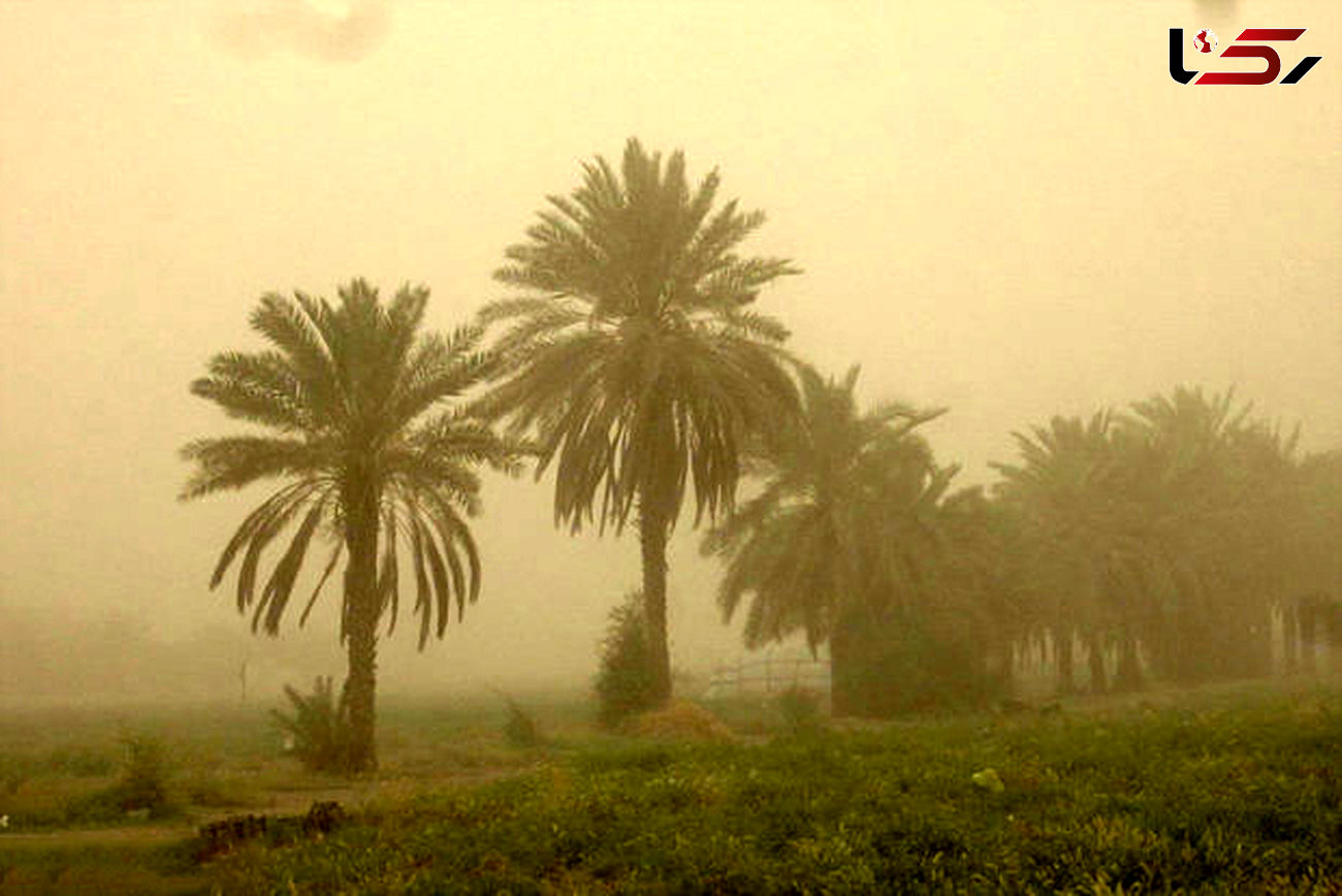 طوفان خاک ۵ دانش آموز خوزستانی را راهی بیمارستان کرد
