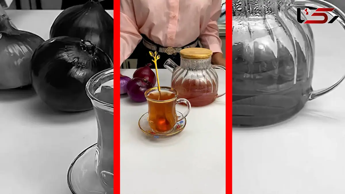 فیلم جوشانده پیاز برای گلو درد و سرفه