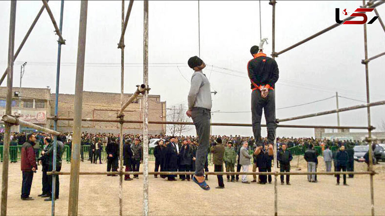 اعدام 2 جوان 19 و 21 ساله در ملاعام / جزئیات و عکس اعدام در اسماعیل آباد مشهد