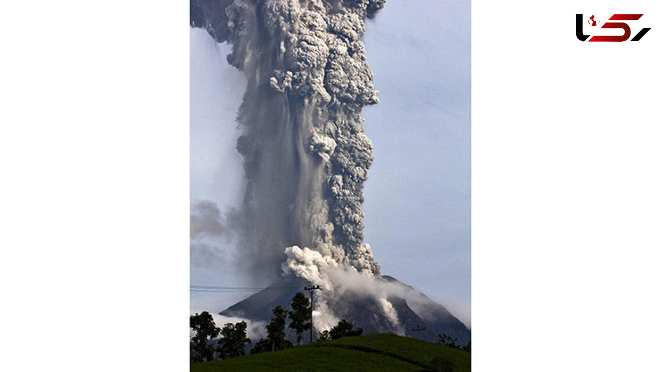  آتشفشان سینابونگ اندونزی فعال شد + عکس 