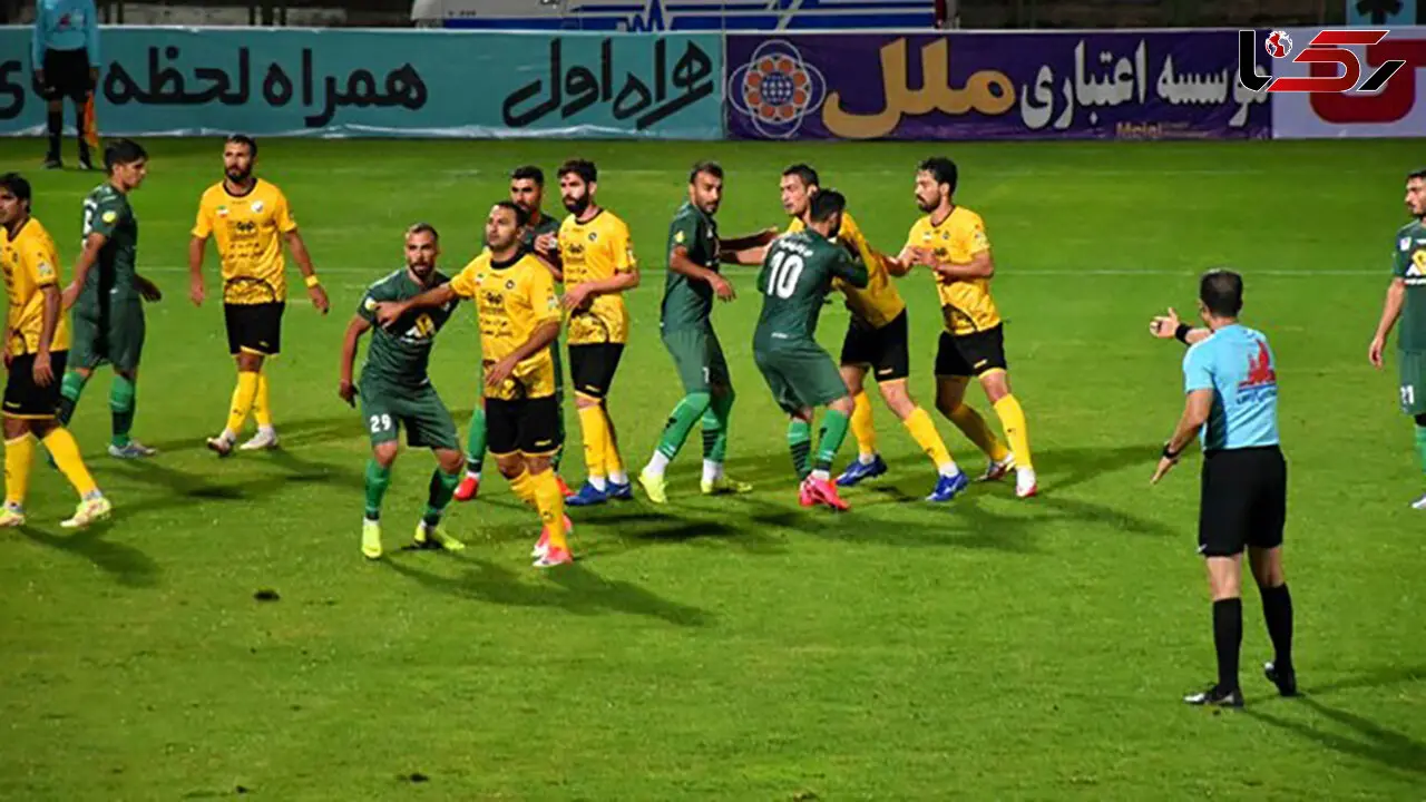 فیلم گل اول سپاهان مقابل صنعت نفت آبادان