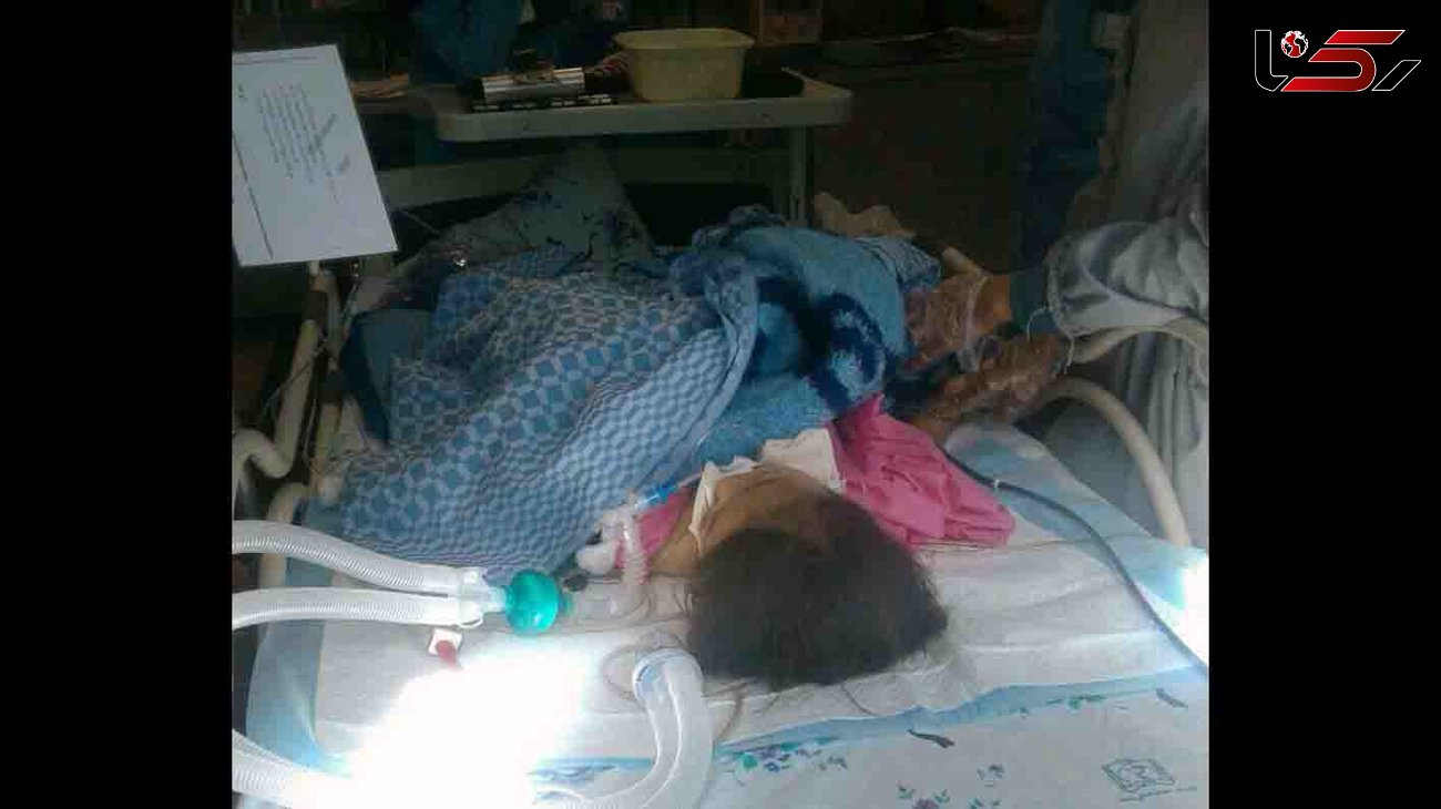 درگیری خشونت بار پدر و مادری در مشهد دختر 5 ساله را دچار مرگ مغزی کرد + عکس 