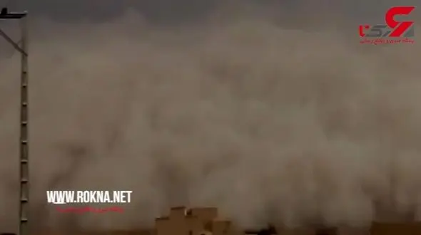طوفان گرد و خاک یزد را تاریک کرد + فیلم های باورنکردنی