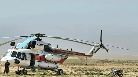  فرود اضطراری هلیکوپتر نمایندگان مجلس در خراسان رضوی + علت