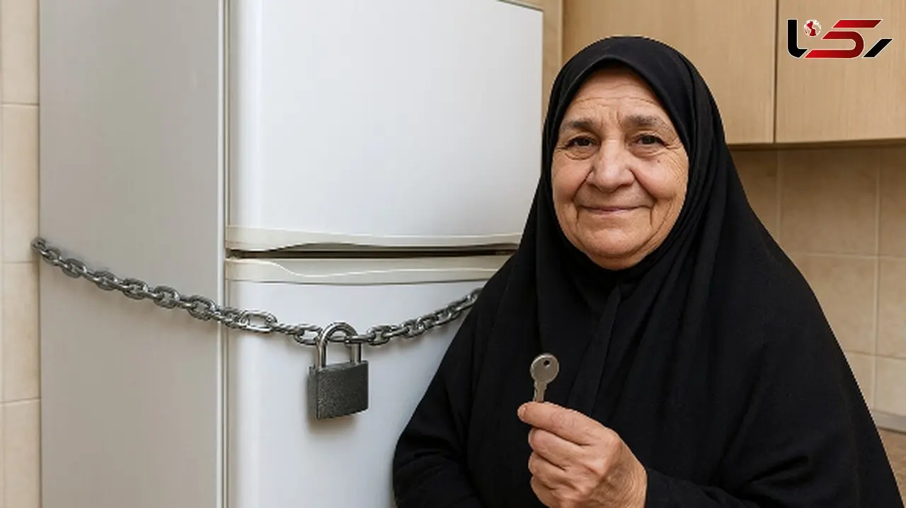 فیلم/ خلاقیت خنده‌دار  مادر ایرانی در حفظ غذایش از دست بچه‌های شکمو حماسه آفرید/ من یکی عاشق قفل کردن اون کفگیره شدم