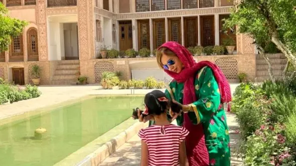 کیک تولد باکلاس و 2 بعدی دختر شبنم قلی خانی برای تولد 8 سالگیش/ مبارکا باشه+ عکس