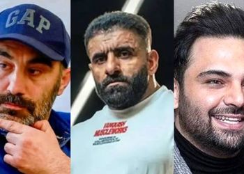 غافلگیر شدن هادی چوپان توسط احسان علیخانی و محسن تنابنده+ عکس