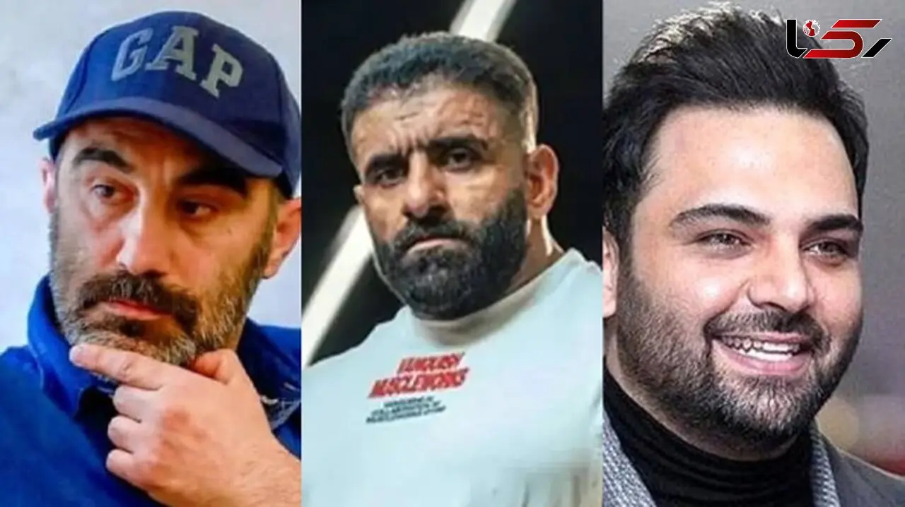 غافلگیر شدن هادی چوپان توسط احسان علیخانی و محسن تنابنده+ عکس
