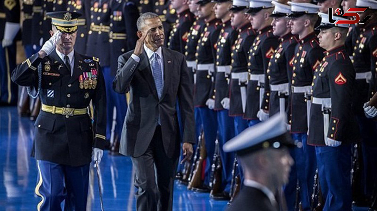 حادثه‌ای که مراسم وداع اوباما را تحت‌الشعاع قرار داد+تصاویر