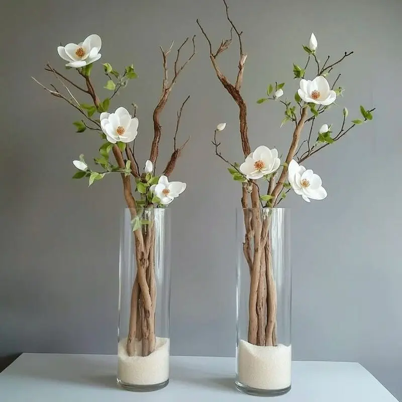 گلدان شیشه ای رومیزی جدید