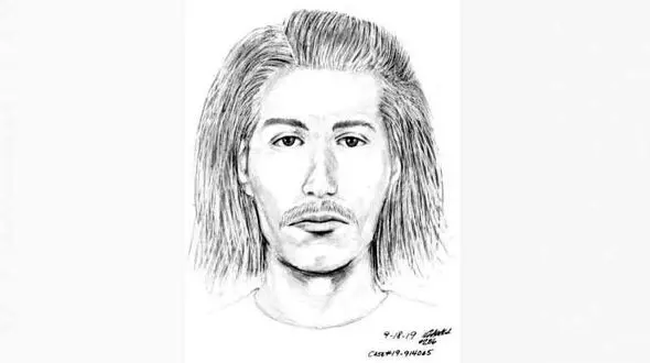 اقدام وحشتناک با زن تنها در کنار قبر شوهرش! پلیس به دنبال این چهره نقاشی است / امریکا 