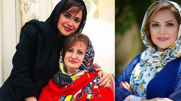 فیلم/ استایل متفاوت کمند امیرسلیمانی و مادر در مراسم ختم / وقتی مادرش خانم بازیگر مشهور را نشناخت!
