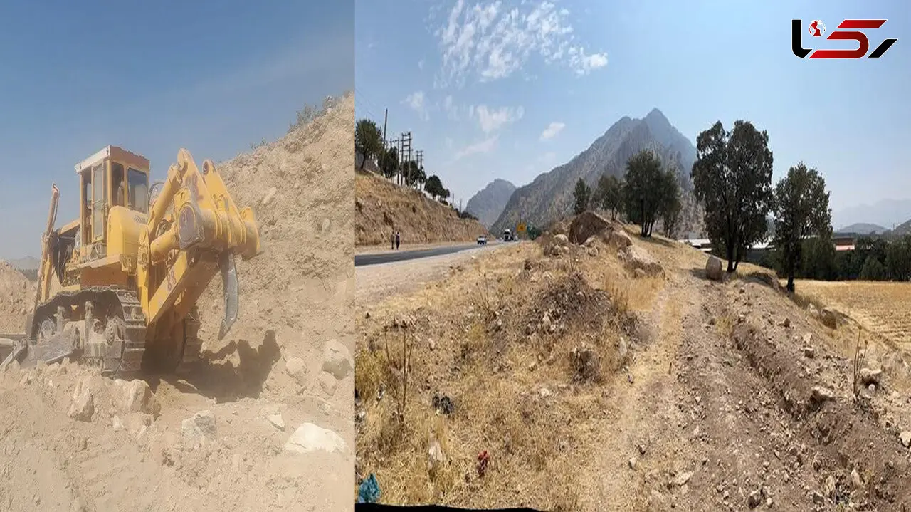 ماشین آلات سنگین در محوطه باستانی کل دالو / چه بر سر میراث تاریخی لردگان می آید؟