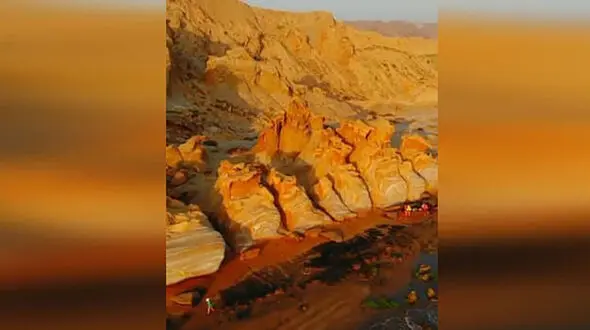 زیبایی های حیرت انگیز ساحل مکسر در جنوب ایران + فیلم