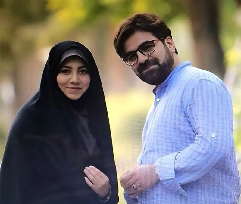رسالت بوذری و همسرش