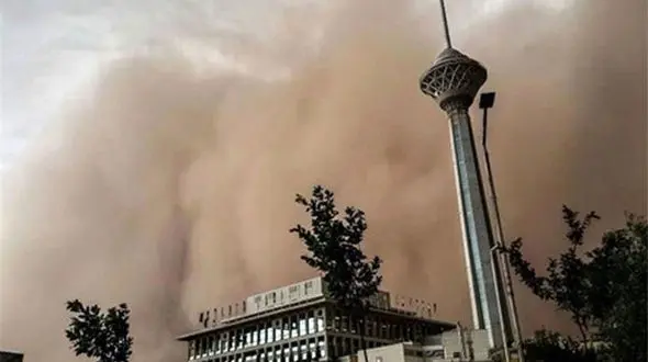 مدیریت بحران برای احتمال وقوع تند باد لحظه ای در استان تهران هشدار داد 