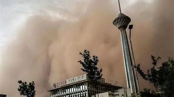 مدیریت بحران برای احتمال وقوع تند باد لحظه ای در استان تهران هشدار داد 