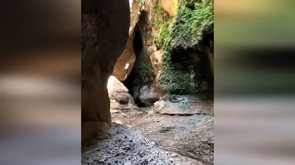 بهشت داخل این غار مهران است + فیلم