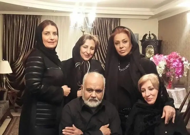 مراسم ختم پدر اکبر عبدی