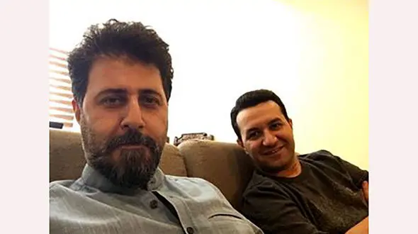 بازیگر جنجالی پایتخت و دوستش در یک عکس 