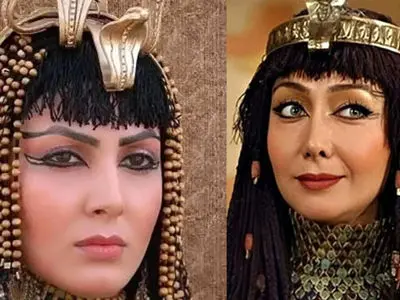 فیلم / لیلا بلوکات : من زیباتر از کتایون ریاحی ام  بویژه در سریال یوزارسیف /  زیباترین زن مصر زلیخا نبود بلکه نفرتیتی بوده 