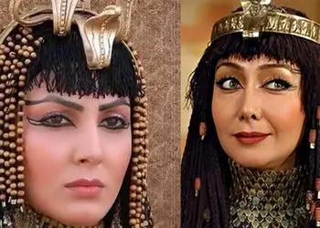 فیلم / لیلا بلوکات : من زیباتر از کتایون ریاحی ام  بویژه در سریال یوزارسیف .../  زیباترین زن مصر زلیخا نبود بلکه نفرتیتی بوده !  / بخاطر همین من نقش نفرتیتی رو ...