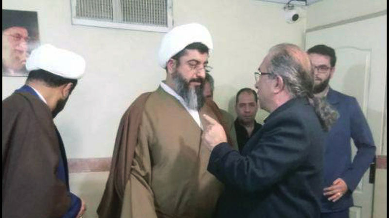 دیدار مردم با امام جمعه ساوجبلاغ - بهمنی نماینده مجلس 