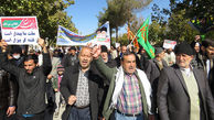 برگزاری راهپیمایی نمازگزاران تهرانی در محکومیت اغتشاشات اخیر