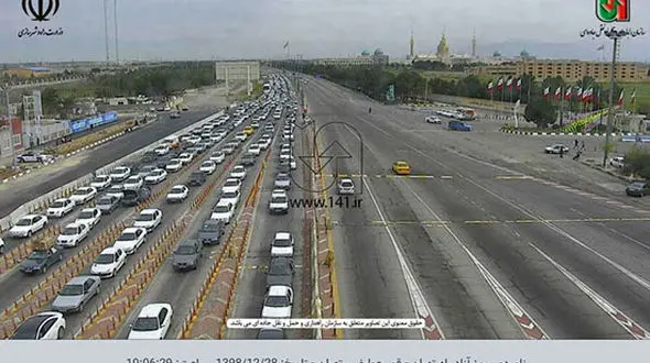 تصاویری از وضعیت جاده‌ها پس از شیوع کرونا