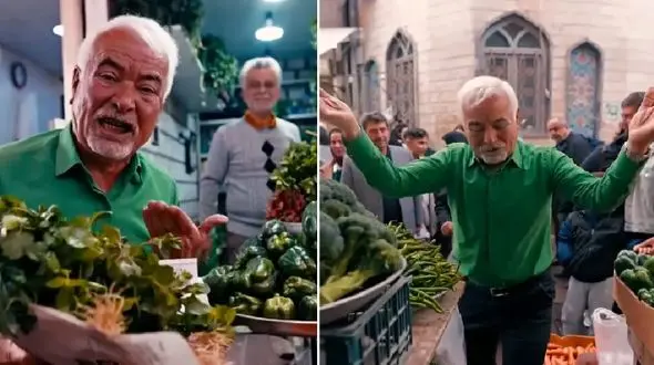 آواز دیش دیش؛ صادق بوقی تو میدون تره بار به جای آو آو آو عمو سبزی فروش خوند