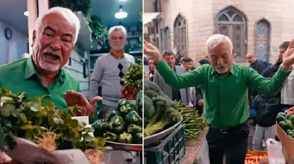 آواز دیش دیش؛ صادق بوقی تو میدون تره بار به جای آو آو آو عمو سبزی فروش خوند