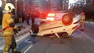 راننده پژو 206 از تصادف مرگبار جان سالم به در برد / در تهران رخ داد