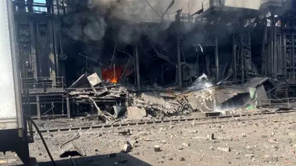 فیلم/ انفجار در کارخانه فولاد آمریکا