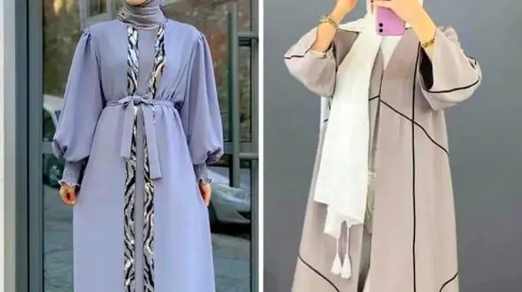 جدیدترین مدل‌ های مانتو عبایی شیک مجلسی برای خانم‌ های باسلیقه