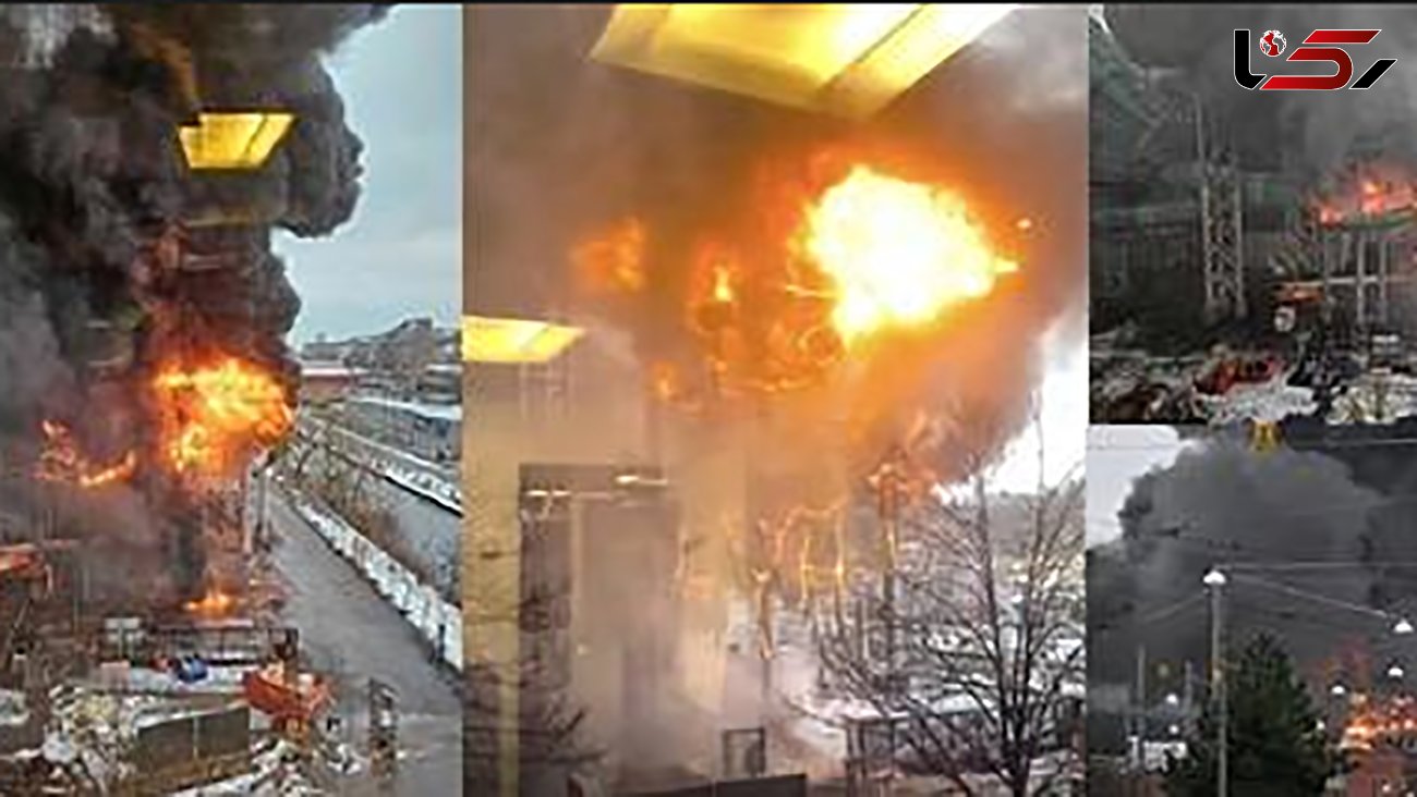 فیلم انفجار هولناک یک پارک آبی در سوئد / شوکه می شوید
