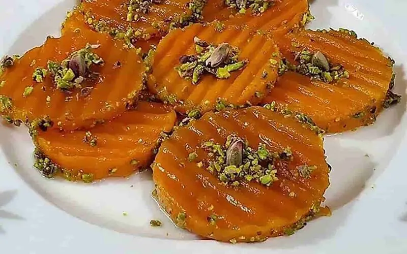دسر کدو حلوایی