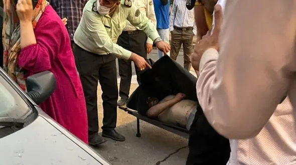 عکس جنازه جوان پرندی که در کوه کشف شد