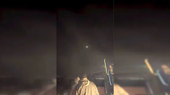 فیلمی جذاب از پرواز موشک ایرانی به سوی اراضی اشغالی از زبان یک اردنی