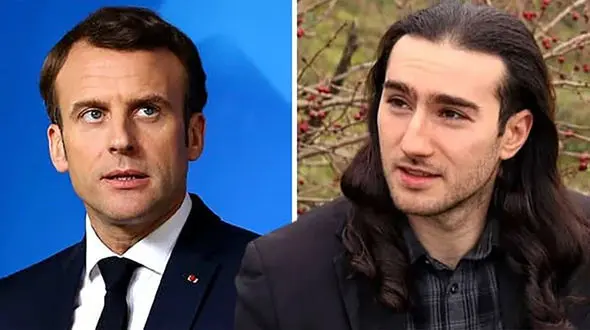 این مردی دلیل سیلی زدن به ماکرون را گفت + فیلم و عکس
